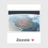 Sticker L'Île De Madagascar. (Feuille)