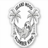 Sticker L'île de Sloth (Devant)