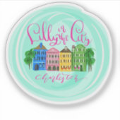 Sticker Lilly in the City - Charleston (Devant)