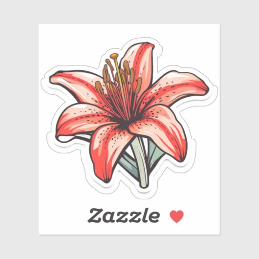 Sticker Lily (Feuille)