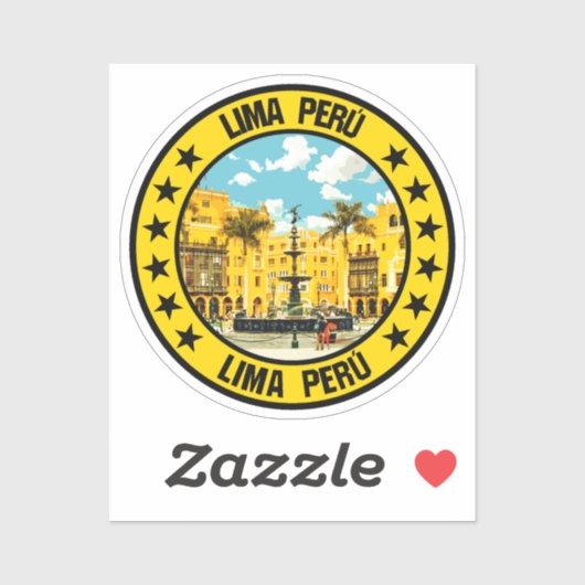 Sticker Lima (Feuille)