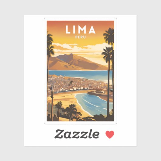 Sticker Lima (Feuille)