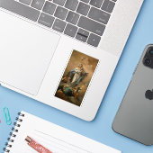 Sticker L'Immaculée Conception par Giovanni Tiepolo (Ordinateur portable avec iPhone)