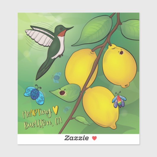 Sticker - limonade (Vel)