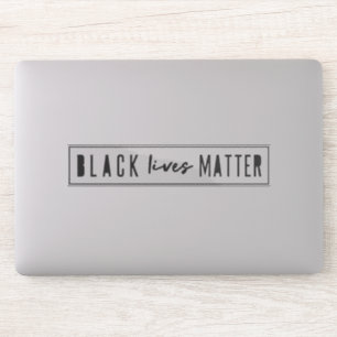 Sticker L'importance de la vie noire Ordinateur portable