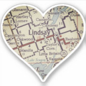 Sticker Lindsay Ontario (Devant)