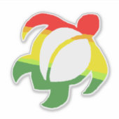 Sticker LineA Rasta Honu (Devant)