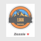 Sticker Linn, Kansas (Feuille)