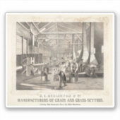 Sticker L'Intérieur Du Bâtiment De H.C. Redington & Compan (Devant)