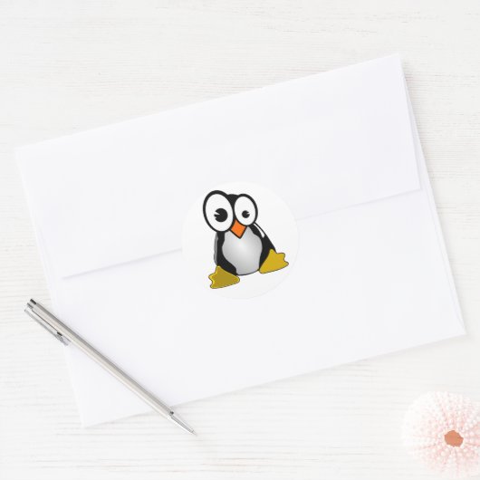 Sticker Linux Penguin (Enveloppe)