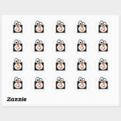 Sticker Linux Penguin Ubuntu (Feuille)