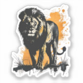 Sticker Lion (Recto)
