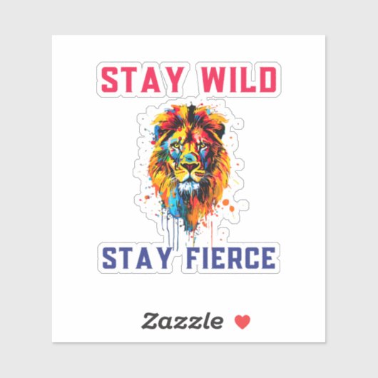 Sticker Lion (Feuille)