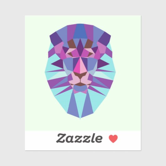 Sticker Lion (Feuille)
