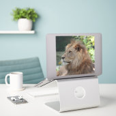 Sticker Lion 035 (Ordinateur portable sur le bureau)
