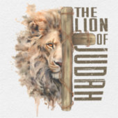 Sticker Lion de Juda Vinyl (Devant)