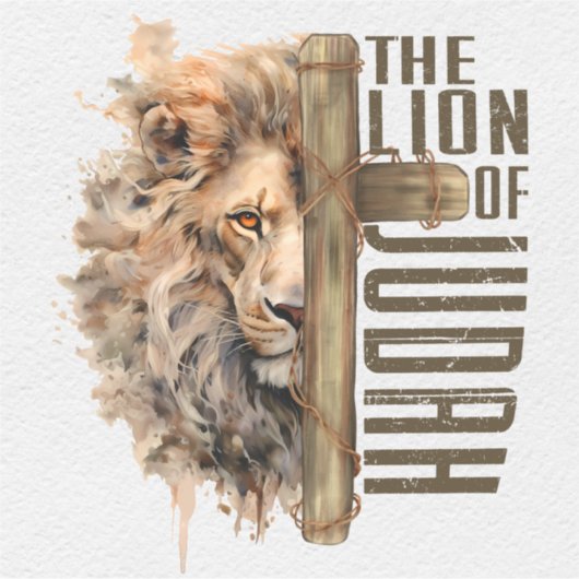 Sticker Lion de Juda Vinyl (Devant)