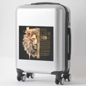 Sticker Lion de Juda Vinyl (Sur valise)