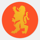 Sticker Lion puissant (Devant)