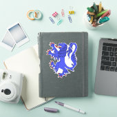 Sticker Lion Rampant Azure (Couverture iPad)