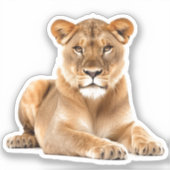 Sticker Lioness (Recto)
