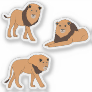 Sticker Lions