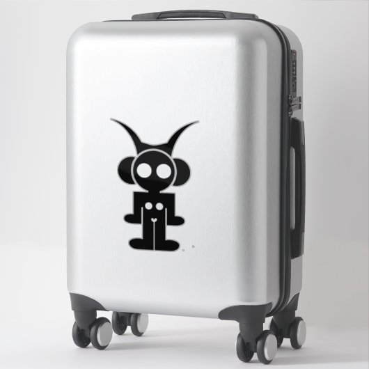 STICKER LIQUID SKY (Sur valise)