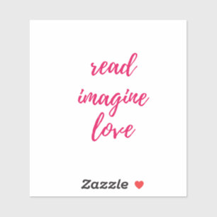 Sticker Lire les chevaliers de l'amour Imagine