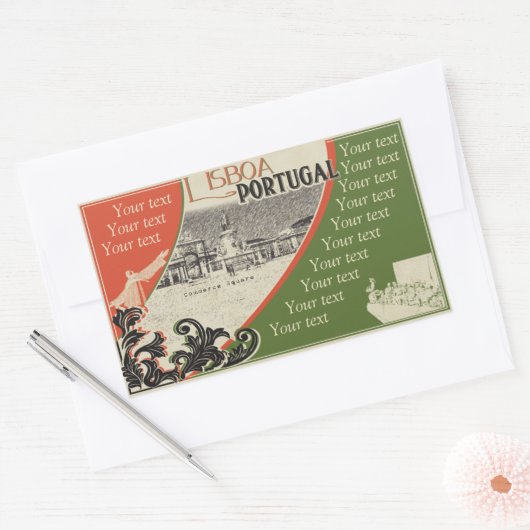 sticker Lisboa (Enveloppe)