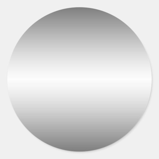 Sticker lisse en tôle métallique (Devant)