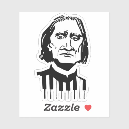 Sticker Liszt (Feuille)