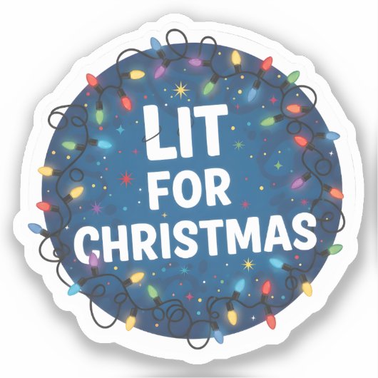 Sticker Lit for Christmas (Recto)