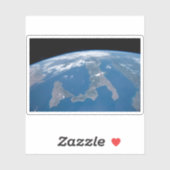 Sticker L'Italie Et Sa Sicile. (Feuille)