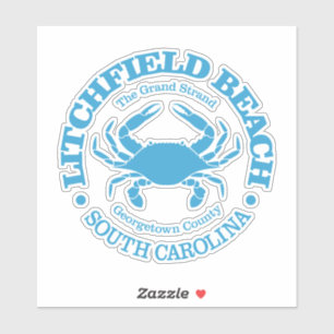 Sticker Litchfield Beach (crabe)