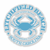 Sticker Litchfield Beach (crabe) (Devant)