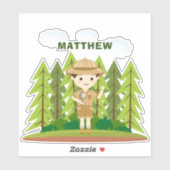Sticker Little Explorer (Feuille)