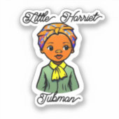 Sticker Little Harriet Tubman Mois de l'histoire des Noirs (Recto)
