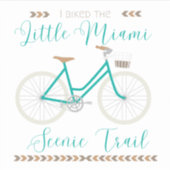 Sticker Little Miami Pittoresque Trail 3"x3" (Devant)
