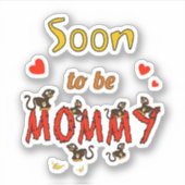 Sticker Little monkeys (Devant)