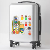 Sticker Little People Ferris Wheel Fun (Sur valise)