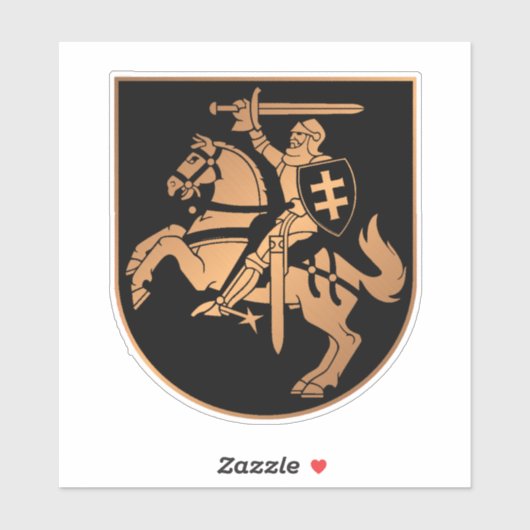 Sticker Lituanie (Feuille)
