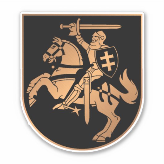 Sticker Lituanie (Devant)