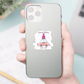 Sticker Livraison spéciale Saint-Valentin (Téléphone)