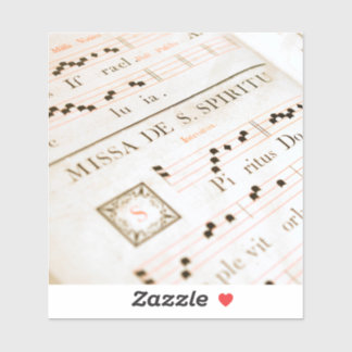 Sticker Livre de choeur Mediavel