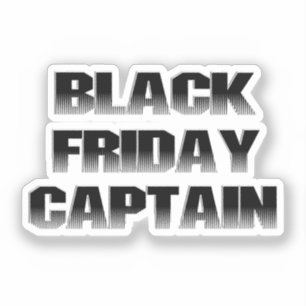 Sticker Livre de coupures BLACK FRIDAY Capt.