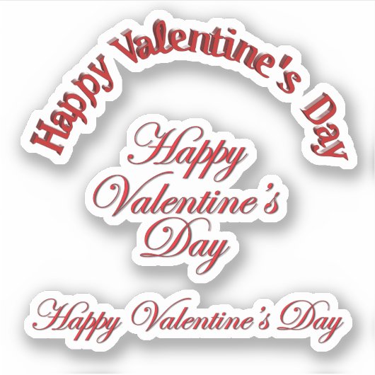 Sticker Livre de découpage Joyeuse Saint-Valentin (Devant)