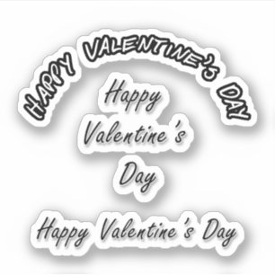 Sticker Livre de découpage Joyeuse Saint-Valentin