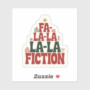 Sticker Livre de Noël Fa-la-la Fiction