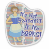 Sticker Livre drôle Hoarder Kitschy Retro Gal (Devant)