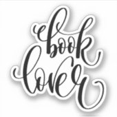 Sticker Livre Lover 2 (Devant)